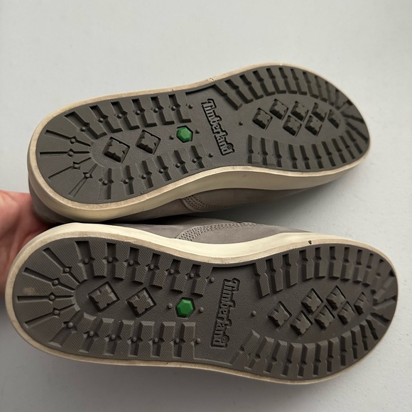 Timberland Grey Dausette Sneaker Boots Women’s Size 8 OrthoLite Sole A1H26 - Picture 4 of 5